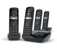 TELEFONO CORDLESS GIGASET AS690A Quattro , DECT, LCD retroilluminato