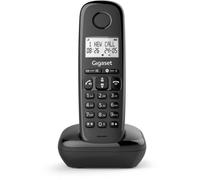 Telefono Cordless Gigaset Basic 100 DECT Nero Vivavoce Blocco 50 Numeri