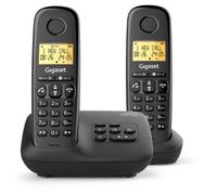 Telefono cordless Gigaset Basic 100a Duo con segreteria e vivavoce