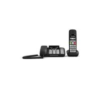 Gigaset DL780 Plus Duo Telefono a Filo + Cordless Nero
