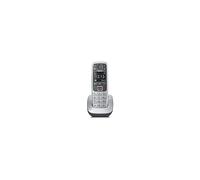 Gigaset E 560 Telefono DECT Nero, Argento Identificatore di chiamata