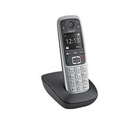 GIGASET E560 (PLATINO) - TELEFONO CORDLESS - VIVAVOCE - 4 TASTI CHIAMATA RAPIDA - HAC