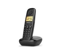 Gigaset Telefono cordless START 100 singolo vivavoce funzione sveglia Nero