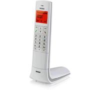 Brondi Telefono Cordless DECT GAP 50 Voci in rubrica id Chiamante colore Bianco - Lemure