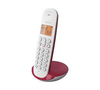 Logicom Telefono Cordless Fisso - Logicom - Dect Iloa 150 Solo - Lampone - Senza