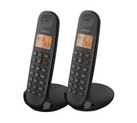 E_0002_S7196279 Logicom Telefono Fisso Logicom DECT ILOA 255T DUO Nero Telefonia