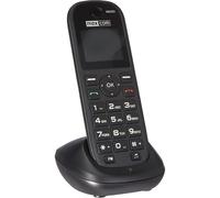 Telefono cordless MaxCom MM35D DECT Nero