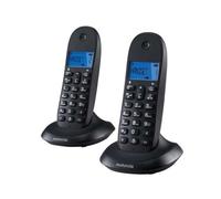 Telefono cordless Motorola C1002L Dect + 1 interno - ID chiamante - Vivavoce