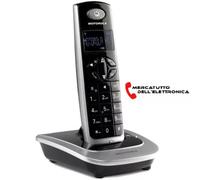 Telefono Cordless Motorola D501 100 nomi e numeri in Rubrica Vivavoce NERO