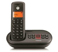 Telefono cordless Motorola E211 nero con segreteria telefonica