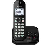 Telefono cordless Panasonic con AB KX-TGC460 - nero