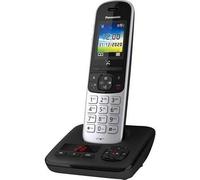 Telefono cordless Panasonic con AB KX-TGH720GS - nero