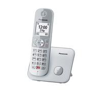 TELEFONO CORDLESS PANASONIC KX-TG6851JTS Silver , vivavoce, rubrica 200 numeri