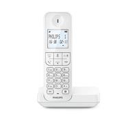 TELEFONO CORDLESS PHILIPS D2701W/12 , DECT, LCD retroilluminato