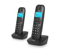 TELEFONO CORDLESS SPC AIR PRO DÚO , DECT, LCD retroilluminato, vivavoce, Risponditore integrato
