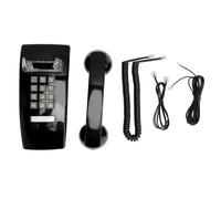 Telefono da parete dal design intramontabile, con suoneria meccanica, controllo del volume del ricevitore per conversazioni chiare e qualità premium