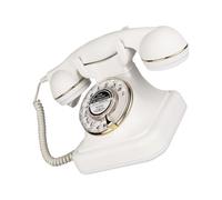 Telefono da scrivania in stile vintage con cavo, suoneria rotante e meccanica, per casa, ufficio, bar, arredamento classico per la casa