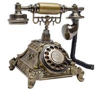 Telefono da Tavolo Classico Push Dial con Cavo