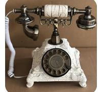 Telefono da Tavolo Classico Push Dial con Cavo