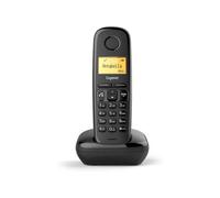 Telefono Cordless Gigaset A270 con Vivavoce e Display da 1.5 Pollici Nero