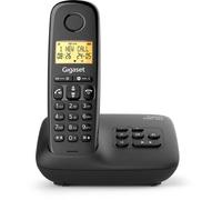 Telefono DECT Gigaset Basic 100a Nero Altoparlante Mani Libere 11h