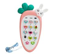 Telefono del bambino - Telefono del bambino Portatile, Giocattolo di dentizione musicale | Musicale compatta con bambini leggeri, lenitivo i suoni per lo sviluppo del neonato educazione precoce per 6