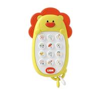 Telefono di apprendimento del telefono - Fai finta di giocare giocattoli sonori | Giocattolo teether | Punteggi in età prescolare per telefoni falsi masticabili per bambini bambini in età prescolare r
