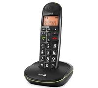 Telefono DORO PhoneEasy 100w Nero Vivavoce DECT Portata 300m ID Chiamate