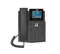 TELEFONO FANVIL X3U - Display LCD retroilluminato, Rubrica 1000 numeri, Vivavoce, 6 linee SIP