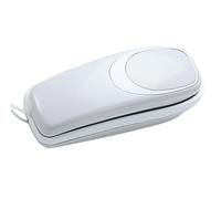 Telefono fisso con cavo da parete o scrivania montabile con funzionalità di base Ricomposizione rapida silenziosa Nessuna batteria necessaria Nessuna batteria Telefono richiesto