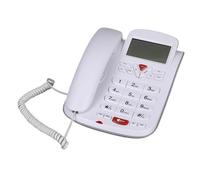 Telefono fisso con filo L-51 per uso dell'ufficio della camera d'albergo con collegamento del doppio foro dell'esposizione del chiamante