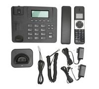 Telefono fisso con vivavoce Display extra large ID chiamante e avviso di chiamata Assistenza audio Telefono fisso per casa e ufficio con volume