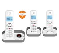 Telefono fisso cordless - ALCATEL - F860 voice trio grigio - Blocco delle chiamate indesiderate