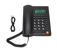 Telefono fisso da scrivania con funzione di silenziamento, ideale per ufficio e casa, con riduzione del rumore e garanzia di soddisfazione.