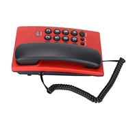 Telefono Fisso da Tavolo per Anziani, Telefono con Cavo Multifunzionale a Due Pulsanti Grandi a Due Colori per Ufficio Hotel (11)