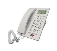 Telefono fisso dell'ufficio di affari con l'esposizione del chiamante per la casa con cavo della stanza di ospite dell'hotel