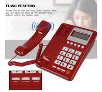 TELEFONO FISSO PER CASA UFFICIO ALBERGHI TASTI GRANDI PER ANZIANI LCD