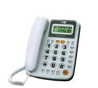 Telefono fisso per casa ufficio tasti grandi per anziani display vivavoce