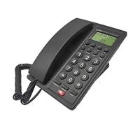 Telefono fisso professionale dello scrittorio dell'ufficio del telefono con l'esposizione di chiamata per gli hotel e le imprese