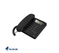 Telefono fisso Saiet Ego multifunzione con vivavoce identificatore del chiamante