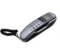 TELEFONO FISSO TASTI GRANDI TAVOLO DISPLAY DA MURO CASA HOTEL PER ANZIANI SILVER