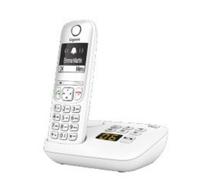Telefono Gigaset A690A cordless DECT bianco con segreteria e 100 contatti