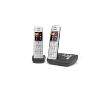 Telefono Gigaset CE575 A Duo Cordless DECT Vivavoce Nero Argento