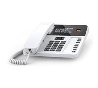 Telefono Gigaset DESK 600 Bianco Fisso con Identificatore di Chiamata