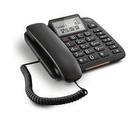 TELEFONO GIGASET DL380 - Display LCD retroilluminato, Tasti grandi, Rubrica 99 numeri