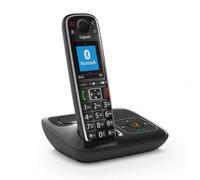 Telefono Gigaset E720A Nero Wireless DECT/Analogo Mani Libere