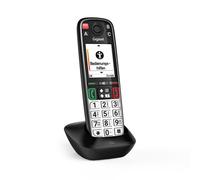 Telefono Gigaset EASY 500HX DECT/Analogo Senza Fili Nero/Argento