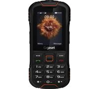 Gigaset GLX8 PLUS - Robusto cellulare 4G da esterno con tastiera - Resistente alla polvere e all'acqua i protezione IP68 - Dual SIM - Senza contratto - Bluetooth 5.0, nero/arancione