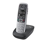 Gigaset E560 DECT Identificatore di chiamata Nero, Argento, S30852-H2708B101