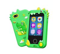 Telefono giocattolo per bambini, regali e giocattoli per ragazze e ragazzi di età compresa tra 3 e 8 anni (Verde)